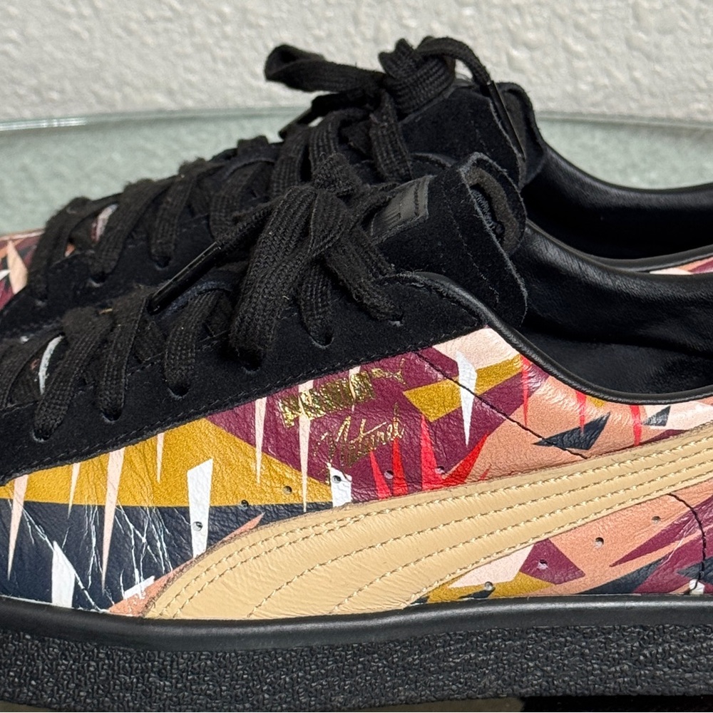 PUMA CLYDE MOON JUNGLE x Natural Multicolor Size 8.5 US Men's Sneakers